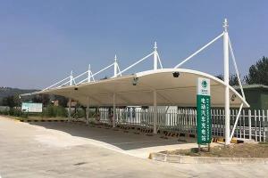 随县膜结构停车棚